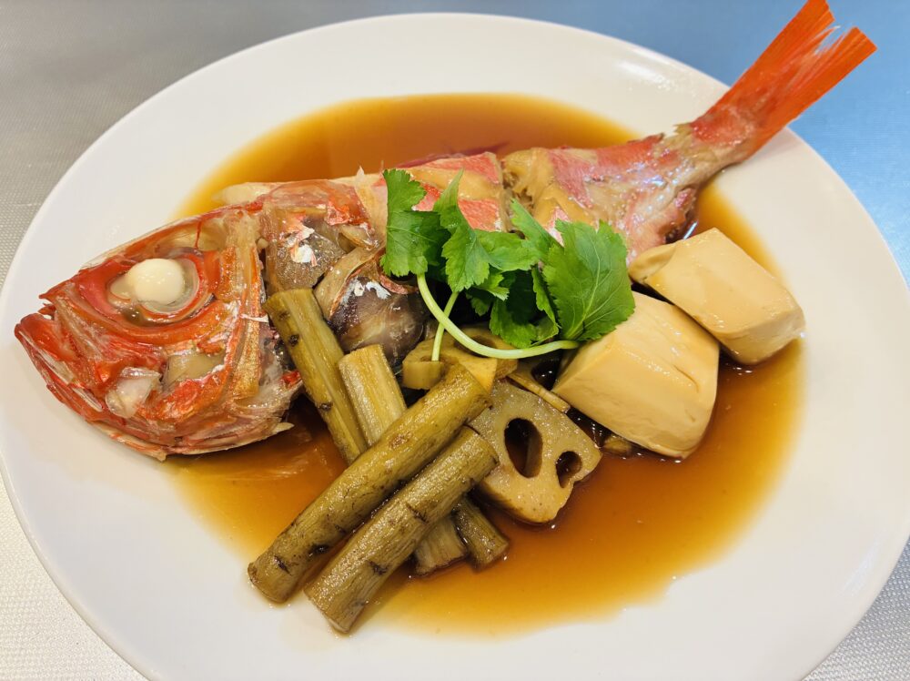 金目煮魚